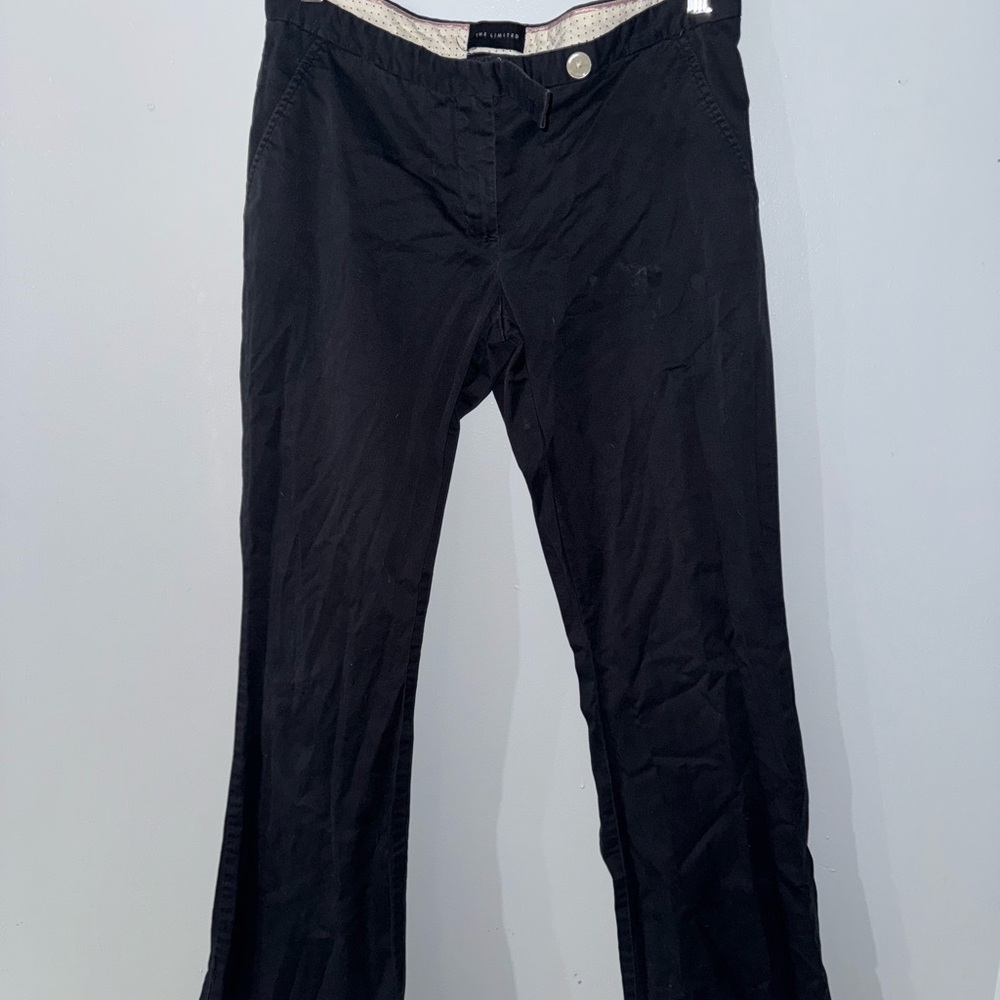 The Limited Black Boot Cut Pants